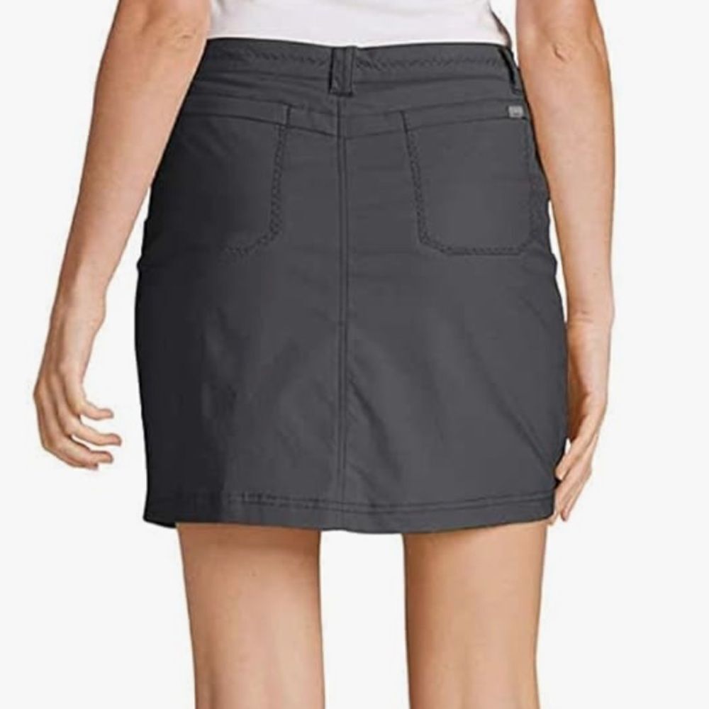 Eddie Bauer Women's Adventurer 2.0 black Skort size 6 - Picture 2 of 12